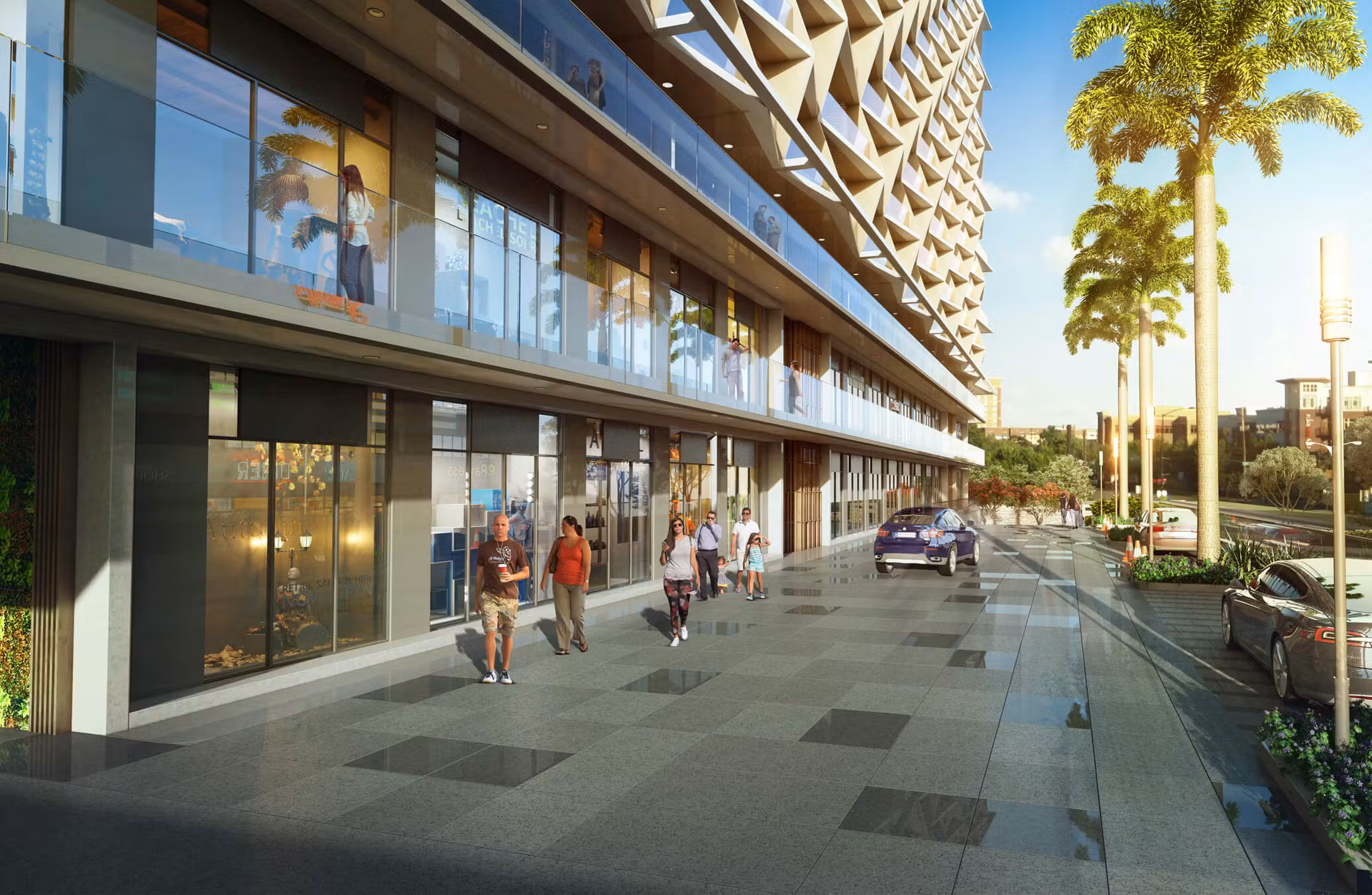 Bramha Business Park Swimming Pool View